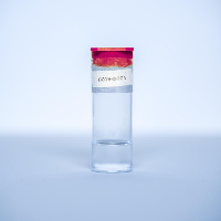 Image of a vial containing COVID-19